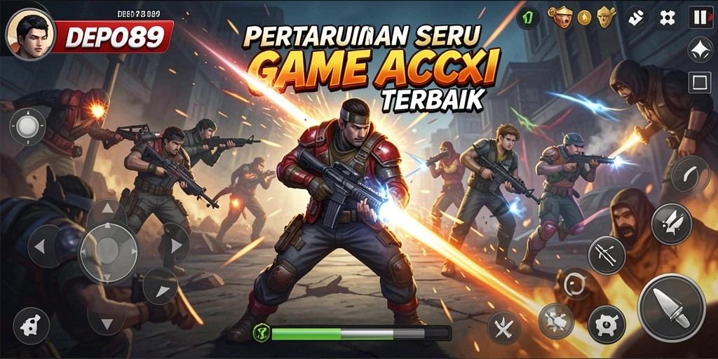 Gameplay Action yang seru dan penuh tantangan di DEPO89.