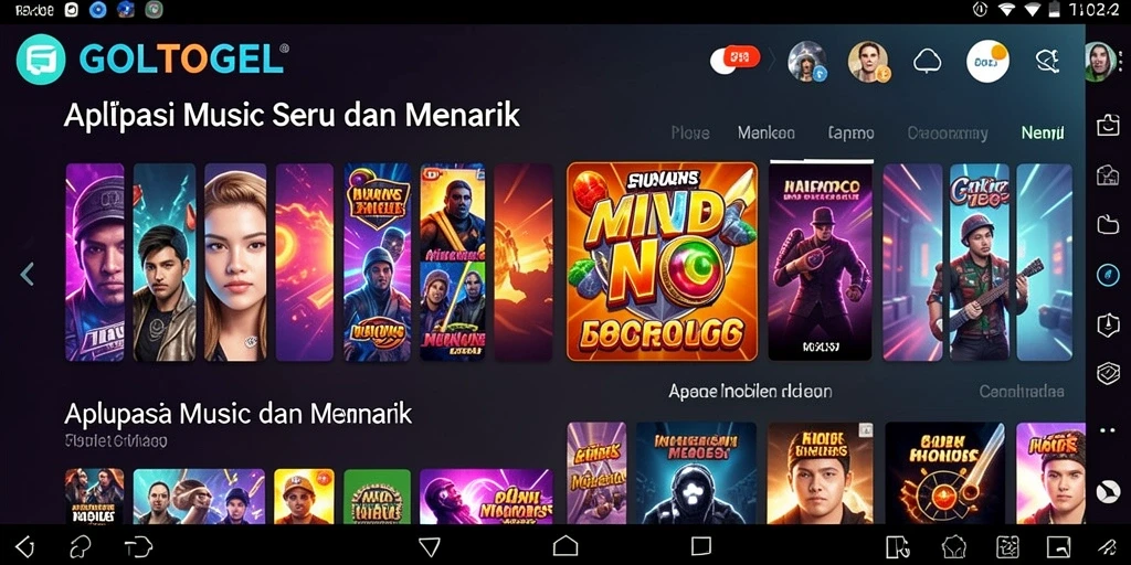 Tampilan gameplay GOLTOGEL yang interaktif dan menyenangkan.