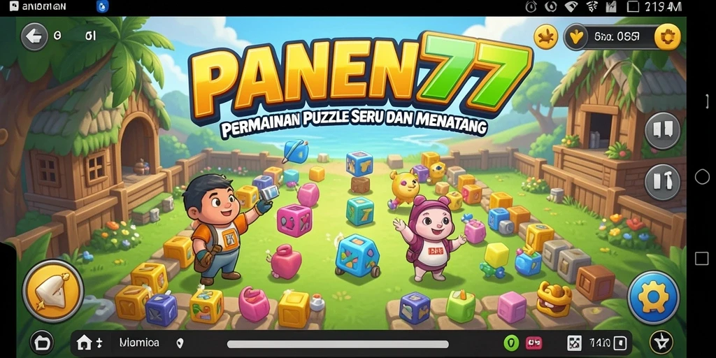 Tampilan gameplay <strong>PANEN77</strong> yang seru dan menantang.