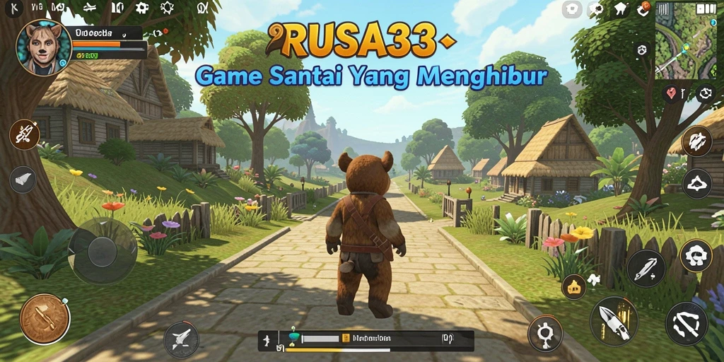 Tampilan gameplay RUSA33 yang menarik dan menyenangkan.